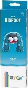 Set plasteline Hey Clay Alien Bigfoot, 3 enë, për fëmijë 3+, blu