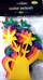 Stickerë shkumëze Galeria Hobby Foam Flowers in a Watering Can, set 9 copë, 9.5 x 12 cm, shumëngjyrësh