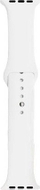 Rrip silikoni për Apple Watch, 38/40mm, i bardhë