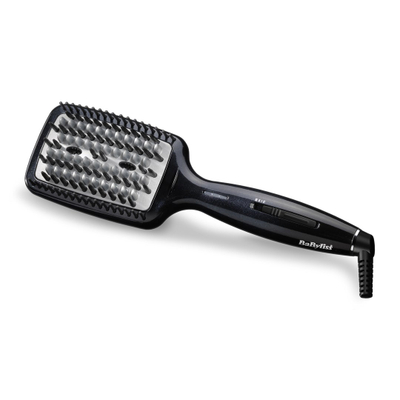 Furçë drejtimi flokësh BaByliss Liss Brush 3D HSB101E, teknologji qeramike, jonike, rozë