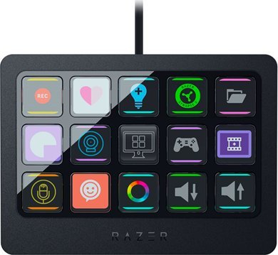 Kontroller streaming Razer Stream Controller X, 15 butona, USB, i zi