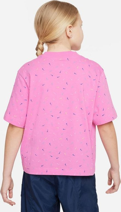 Bluze sportive Nike Sportswear Jr FD5366-620, për goca, pambuk poliester, rozë