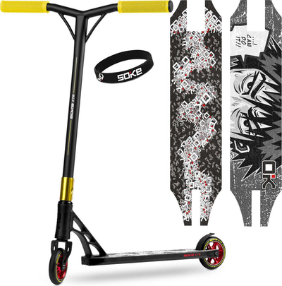 Trotinet freestyle Soke XTR, rrota metal, fren mrapa, i zi me t'verdh