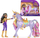 Set lodër Unicorn Academy Sophia dhe Wildstar, me 2 aksesorë kalërimi, për fëmijë 4+