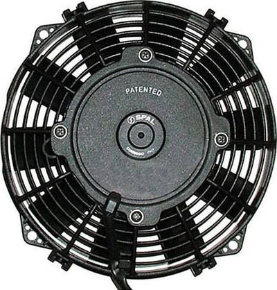 Ventilator automjeti SPAL 255mm, thithës, i zi
