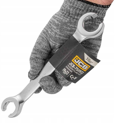 Çelës kombinim JCB, 19mm, 22mm, metalik