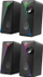 Bokse për PC Defender J5 2.0, 6W, USB, me LED, të zinj