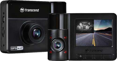 Kamerë makinash Transcend DrivePro 550, Dual Lens, 64GB, WiFi