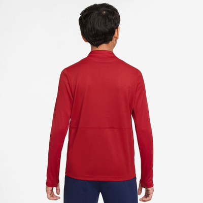 Bluzë sportive Nike Liverpool FC DF Academy Pro Drill Top Jr, për fëmijë, e kuqe