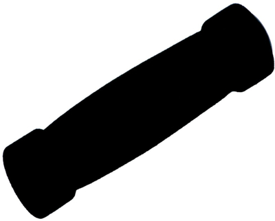 Doreza kapëse Outliner FSGRP-001, 13cm, shkumë plastike, e zezë