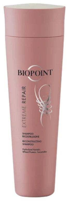 Shampo Biopoint Extreme Repair Reconstruction, rikonstruktuese për flokë të dëmtuara, 200 ml