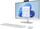 Kompjuter AIO HP 24-cr0015nw, 23.8" FHD, Intel Core i3-N300, 8GB RAM, SSD 256GB, i bardhë
