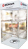 Vitrinë ekspozuese Boker akrilike, 70x35x35 cm, transparente