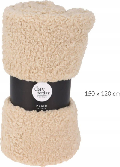 Batanije Home Styling Collection TEDDY, boucle e trashë, 150 x 120 cm