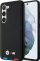 Mbulesë telefoni BMW BMHCS23S22PTDK, lëkurë, për Samsung Galaxy S23, e zezë