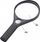 Lupë dore Lifetime Magnifying Glass Large, zmadhim 3x 4x, e zezë