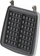 Aparat waffle Dezal 301.5 Profi W, 1300W, pllaka jo ngjitëse, i kuq