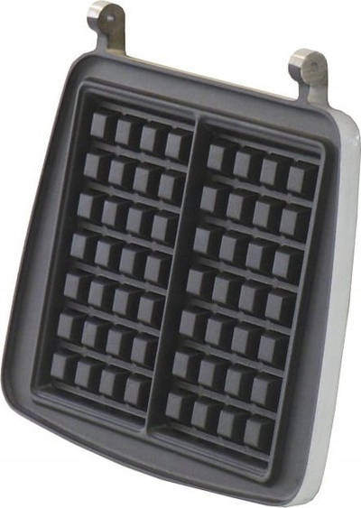 Aparat waffle Dezal 301.5 Profi W, 1300W, pllaka jo ngjitëse, i kuq