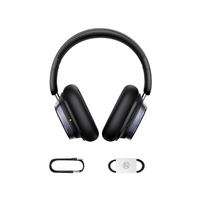 Kufje pa tela Baseus Bowie H1s, Bluetooth 5.4, ANC 46 dB, të zeza
