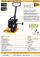 Ngjeshëse pllake Smart365 SM-03-655, 13 kN, 6.5 HP, e verdhë