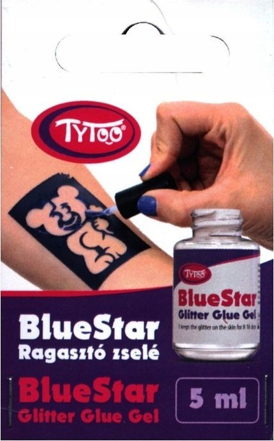 Ngjitës për tatu me shkëlqim TyToo Glue, 5ml, i tejdukshëm