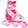 Ролери со тркала за деца TEMPISH Baby Skate '17, сет со кацига и штитници, прилагодливи, шарени