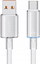 Kabllo USB Usams Cloud Series US-SJ658, USB-A në USB-C, 1.2m, 66W, e bardhë