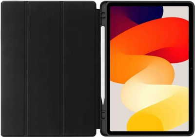 Футрола за таблет Tech-Protect SC Pen, за Xiaomi Redmi Pad SE 11", силикон, црна