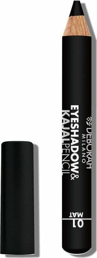 Оловка за очи Deborah Milano Kajal 01 Matte, мат ефект, црна боја
