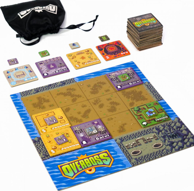 Lojë tavoline Brotherwise Games Overboss, strategjike, për 2 5 lojtarë, shumëngjyrëshe