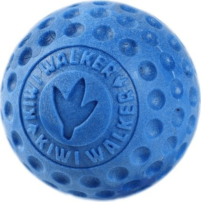 Lodër top për qen Kiwi Walker Rubber Ball, TPR, 6.5 cm, blu