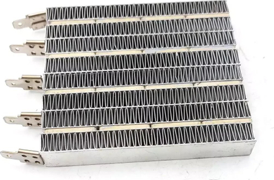Element ngrohës PTC pa markë, 3000W, me lamela metalike, ngjyrë argjendi