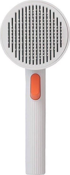 Krehër furminator Petkit, për qen e mace, universal, i bardhë