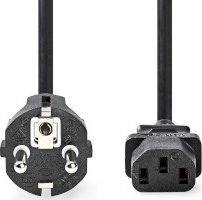 Kabllo rryme NEDIS, IEC-320-C13, 2m, PVC, e zezë