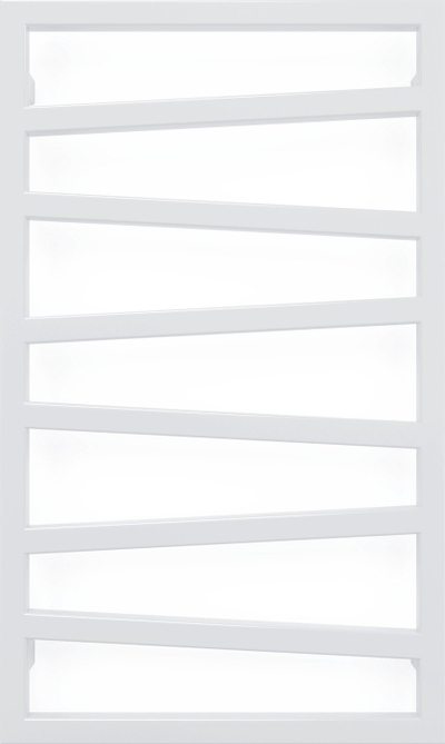 Radiator për banjo Terma Zigzag WGLZI083050 K916SX, 300W, çelik, i bardhë