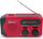 Radio emergjence Inter Sales SCR-2010, 2000mAh, power bank USB, e kuqe