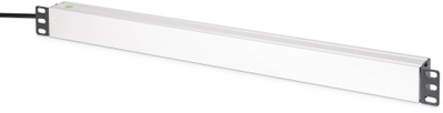 Ndarës energjie Digitus DN-95438, 9 dalje AC, 1U, i zi