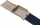 Rrip pantallonash Peterson Fashionable Webbing, material stof, tokë metalike, blu navy me gri