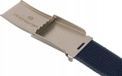 Rrip pantallonash Peterson Fashionable Webbing, material stof, tokë metalike, blu navy me gri
