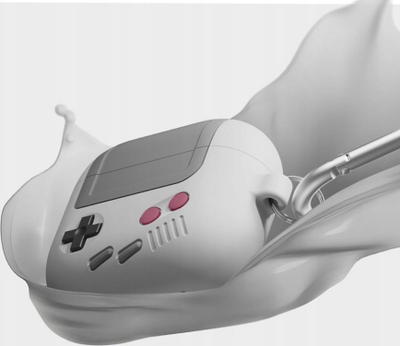 Mbulesë mbrojtëse Elago AW5 për AirPods 4, dizajn konzolë retro lojërash, shumëngjyrëshe