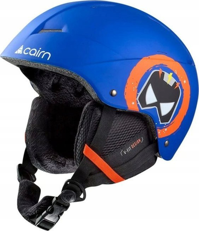 Helmetë skish për kalamaj Cairn Flow Junior, 51–53 cm, ABS, blu