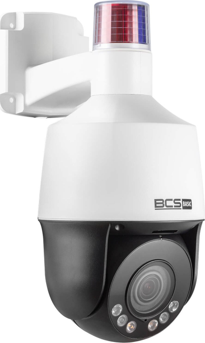 Kamerë IP PTZ BCS BCS-B-SIP154SR5L1, 5MP, motozoom 2.8–12mm, e bardhë