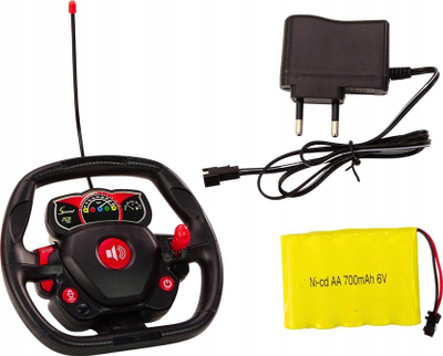 Makina lodër me telekomandë RC Sports Car 1:12, dritë edhe zë, portokalli