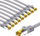 Kabllo rrjeti Goobay 69517 Patch cord, Cat 6a S/FTP, 3m, gri