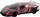 Автомобил со далечински управувач Leantoys R/C Sports Car, размер 1:16, LED светла, црвен