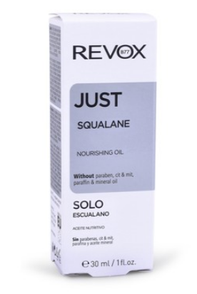 Serum për hidratimin e lëkurës së fytyrës REVOX B77 Just Squalane, 30 ml