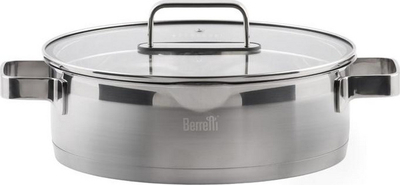 Tenxhere me kapak Mistral, 26 cm, e argjendtë