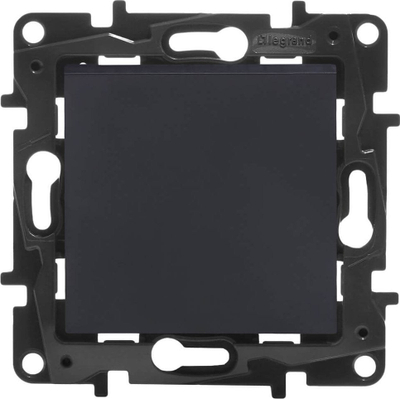 Çelës crossover Legrand Niloe Step 863507, 10AX, i zi