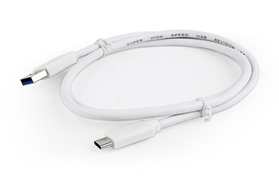 USB кабел Gembird CCP USB3 AMCM 1M, USB A во USB C, 1 m, бел