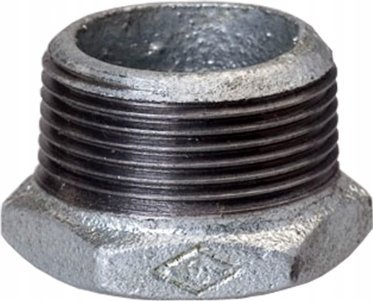 Reduktues tubash ARKA DURO, 3/4"x1/2", i galvanizuar, gri